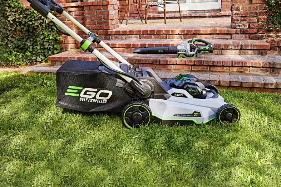 battery electric lawn mower